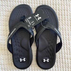 Under Armour Black Flip Flops